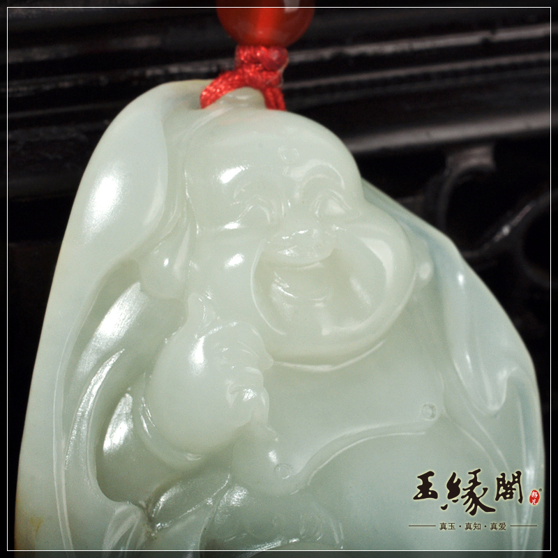 白玉籽料挂件 佛