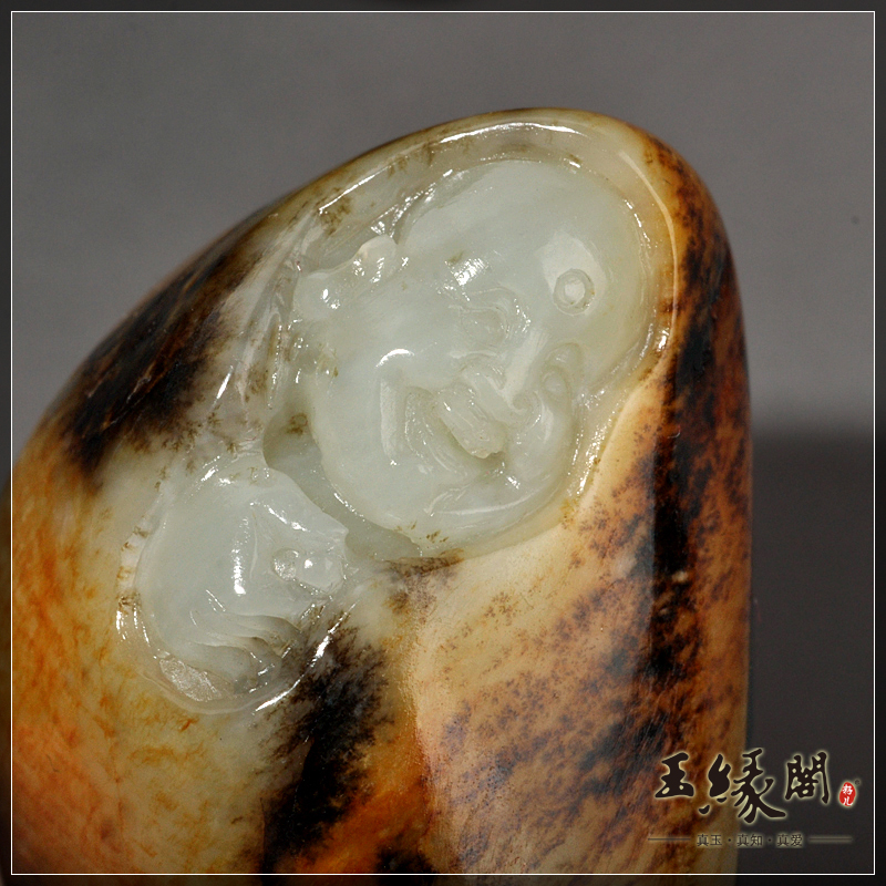 黄皮籽料挂件 佛