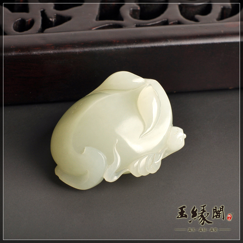 白玉籽料把件 金蟾