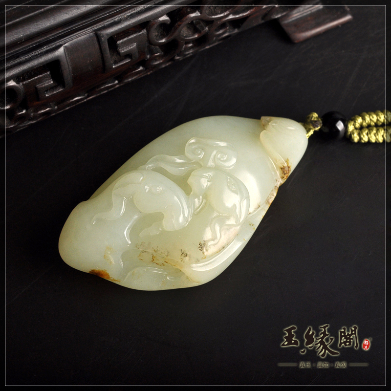 白玉籽料把件 样样如意
