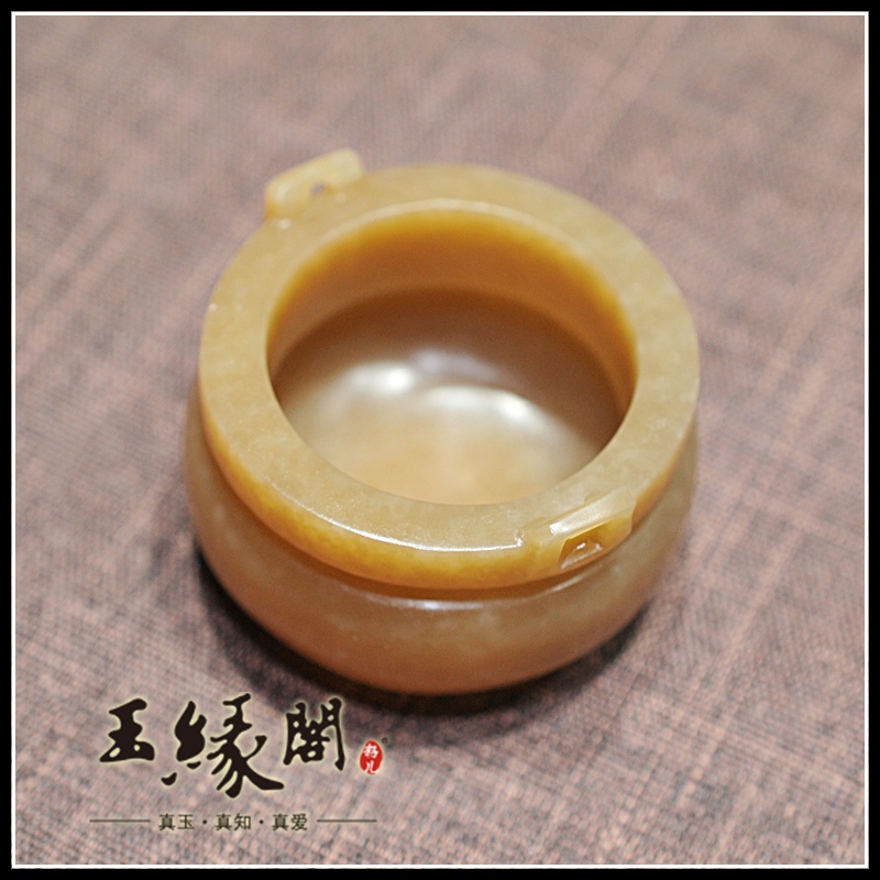 糖白玉摆件 香炉