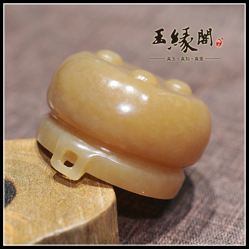 糖白玉摆件 香炉