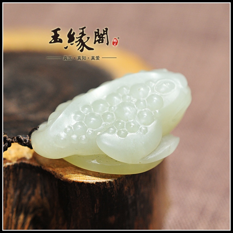 白玉籽料金蟾