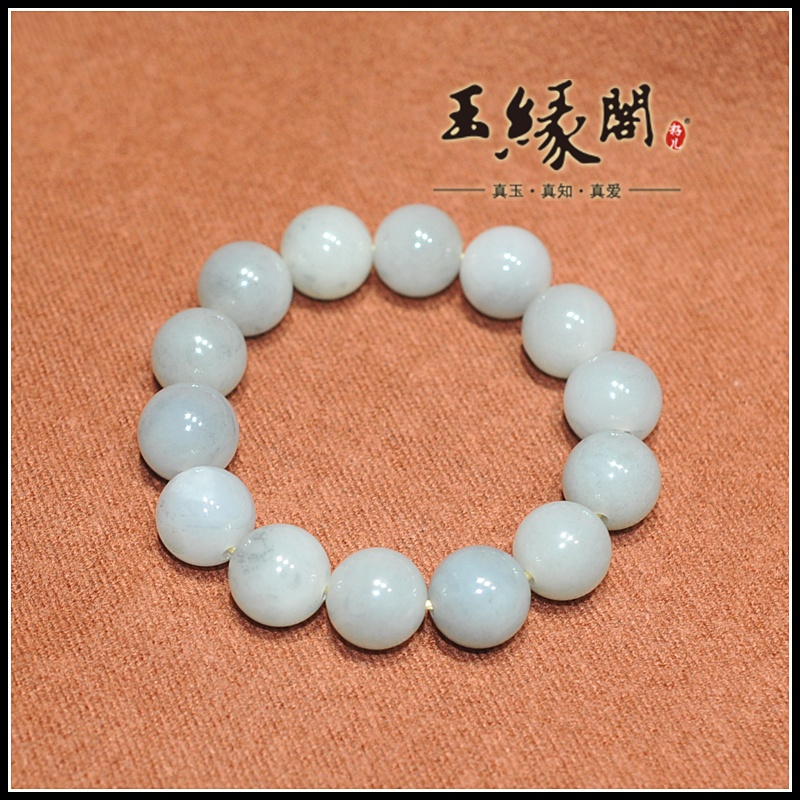 和田玉素珠 手链