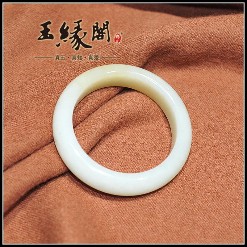 羊脂白玉 手镯55.7mm