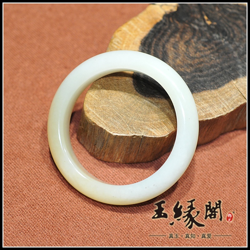 羊脂白玉 手镯55.7mm