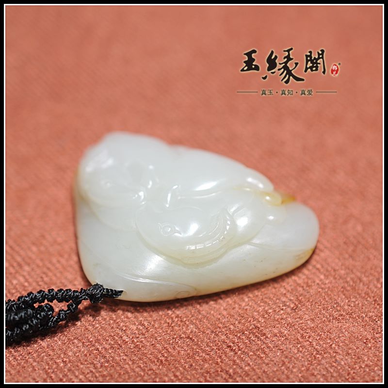 白玉籽料挂件 样样如意