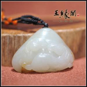 白玉籽料挂件 样样如意