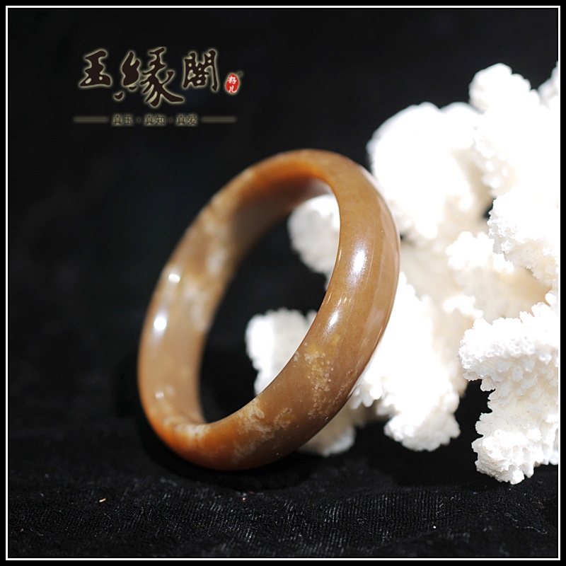 和田玉糖玉手镯（55mm）