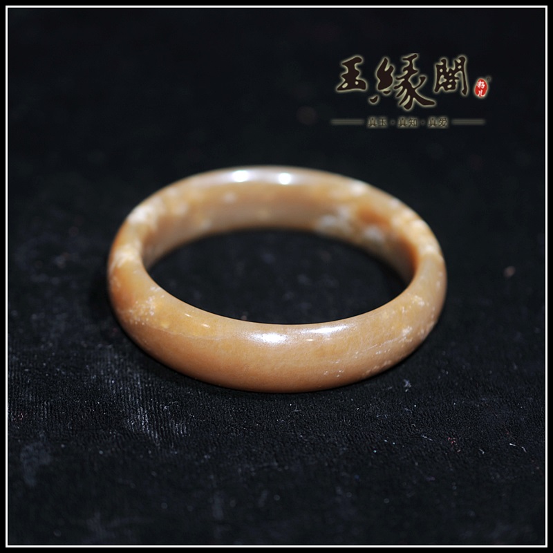 和田玉糖玉手镯（55mm）