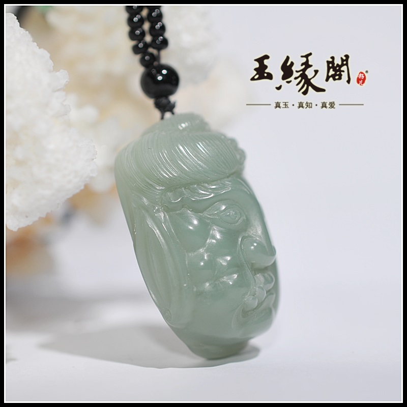 和田玉碧玉沙枣青佛魔一念间