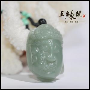 和田玉碧玉沙枣青佛魔一念间