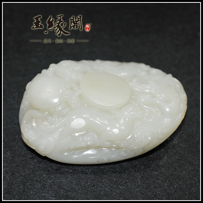 秋梨皮籽料摆件 威震四方