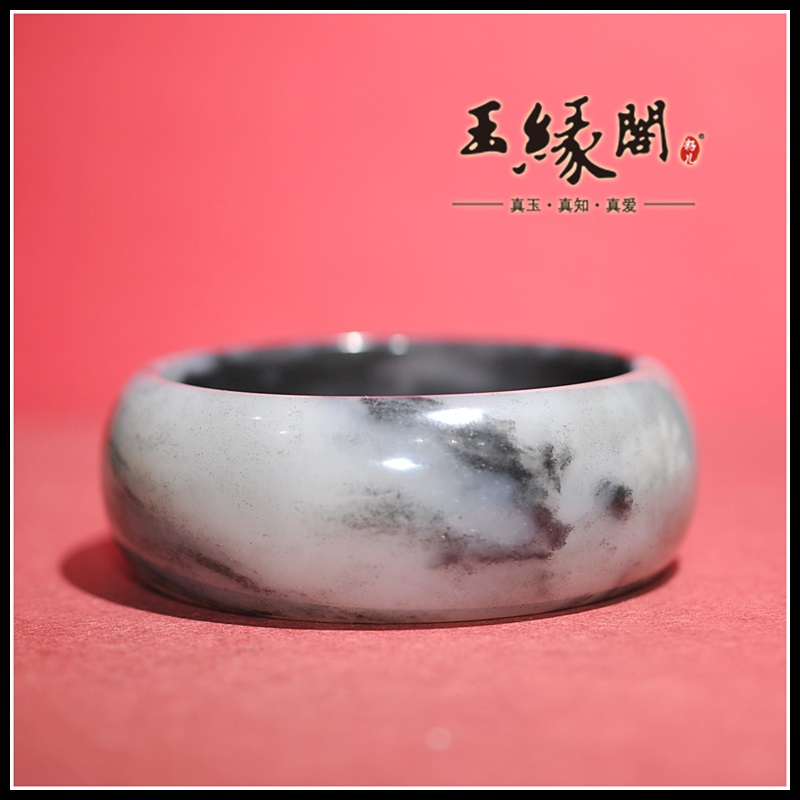 墨玉籽料佩饰手镯58.2mm