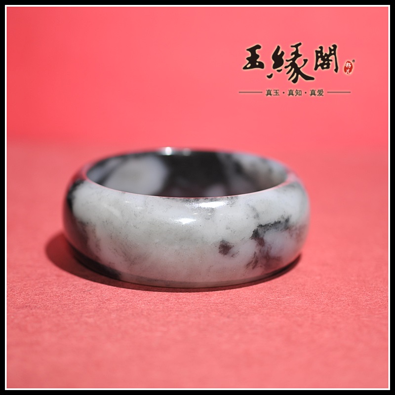 墨玉籽料佩饰手镯58.2mm