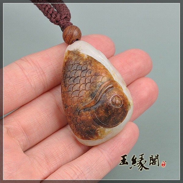 黄皮籽挂件 神仙鱼