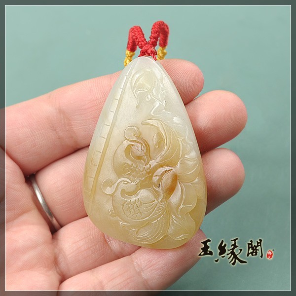糖白玉牌 富贵长寿