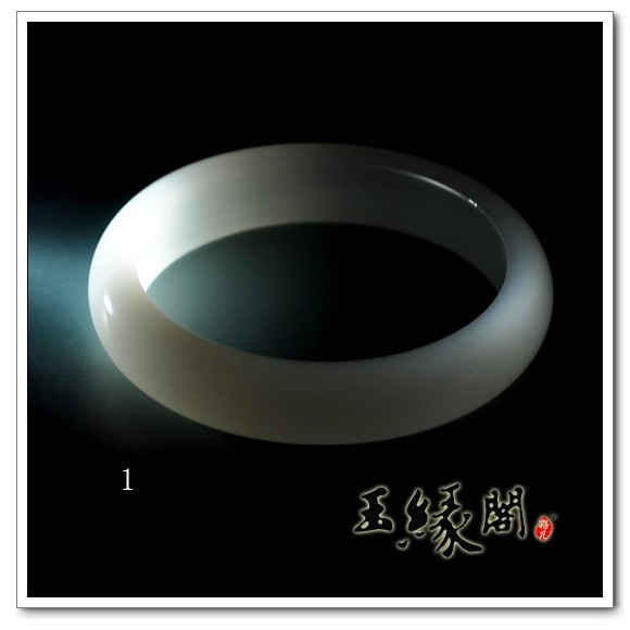 羊脂玉手镯57mm