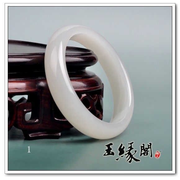 羊脂玉手镯57mm
