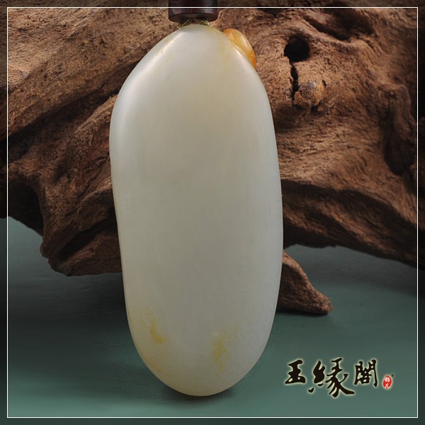 白玉籽料挂件 大展宏图