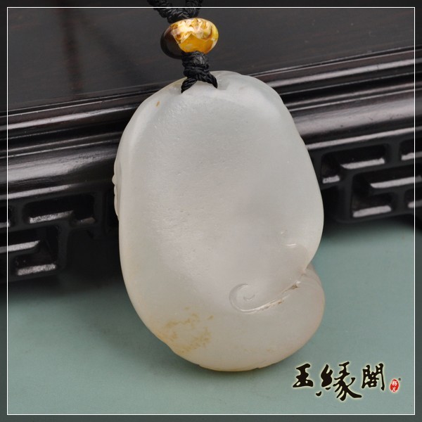 三色籽挂件 龙戏珠