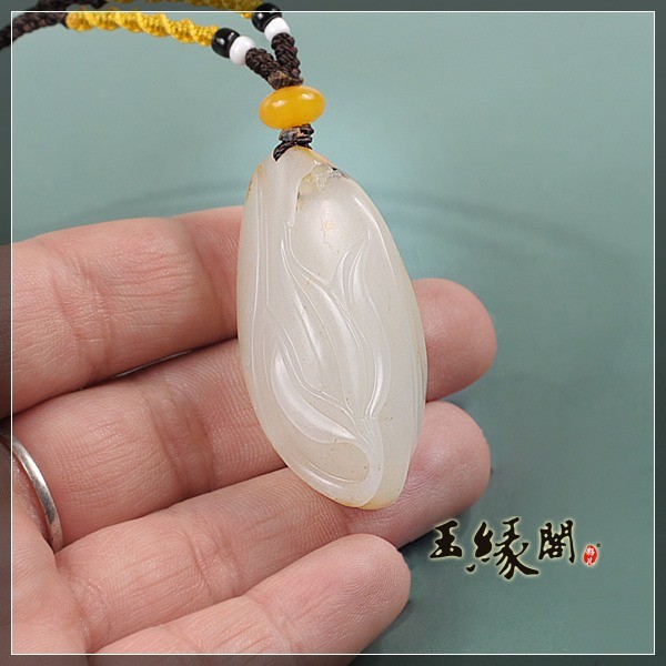 黄皮籽料挂件 祝福