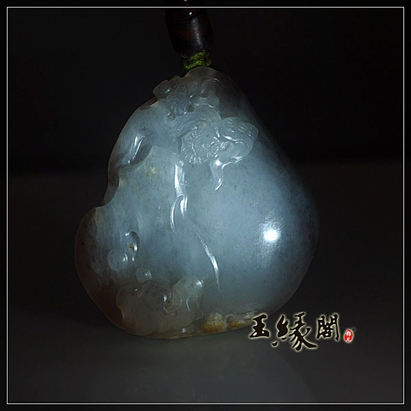 墨玉籽料把件天齐 福寿