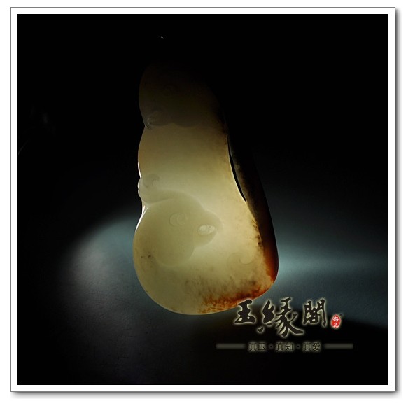 黄皮籽料把件 英明神武