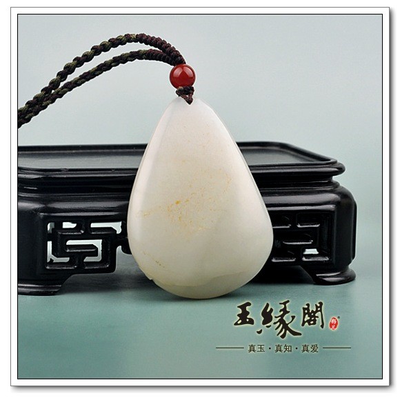 白玉籽料把件 龙