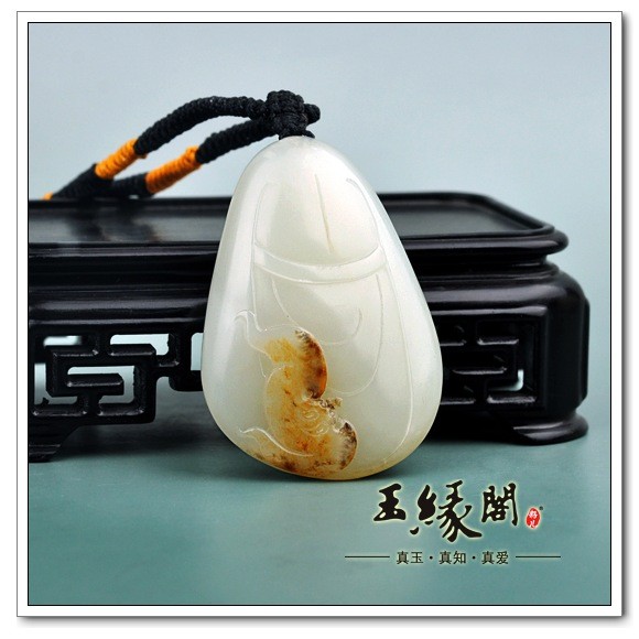 白玉籽料把件 佛