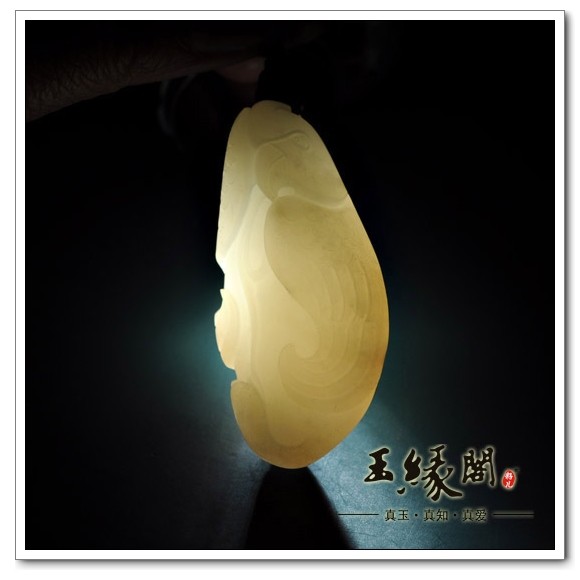 白玉籽料挂件 英明神武