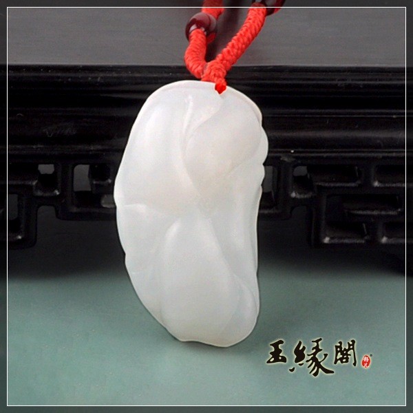 羊脂玉挂件 佛