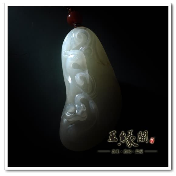 白玉籽料把件 路路如意