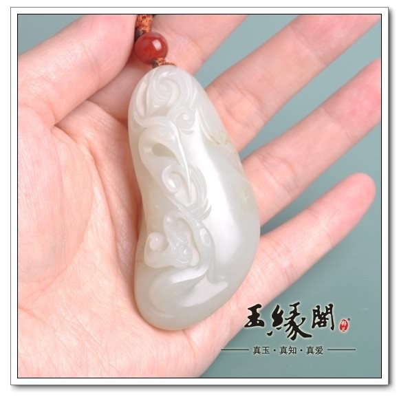 白玉籽料把件 路路如意
