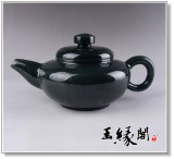 青玉摆件 茶壶