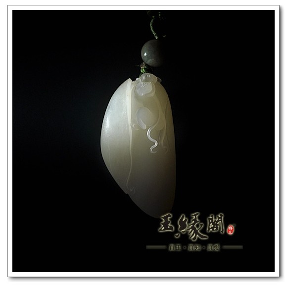 白玉籽料把件 一夜封侯