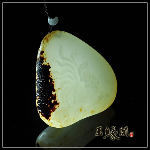 褐皮籽挂件 官上加官