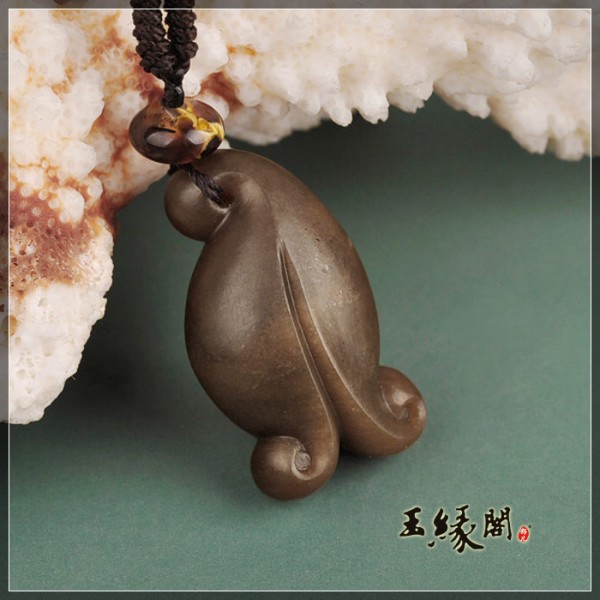 糖白玉挂件 吉祥件
