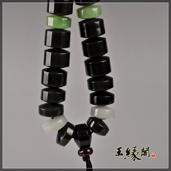 和田玉 混搭风手链