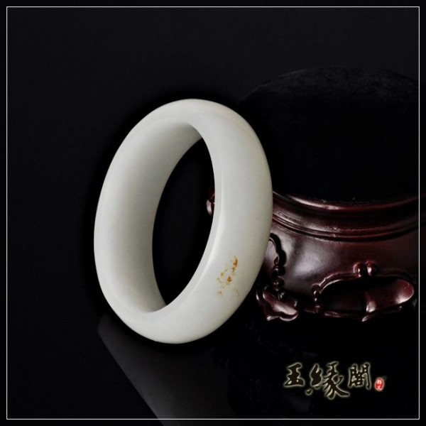 白玉籽料 素镯58.0mm